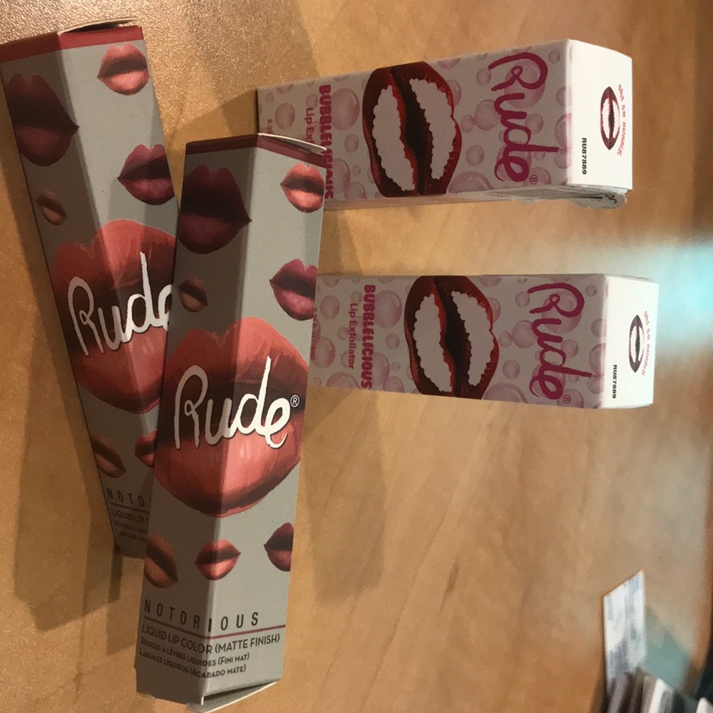 Rude Brand Lip Bundle 💄💋